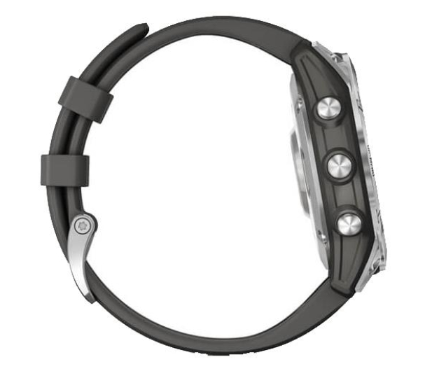 Garmin fenix 7 srebrny z grafitowym paskiem - 715174 - zdjęcie 4